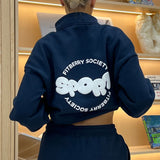 SPORT SOCIETY OVERSIZED HALF ZIP