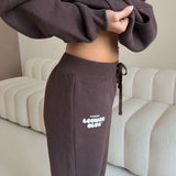 LOUNGE CLUB FLARED LEG JOGGERS