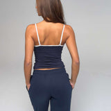 TWO TONE TANK TOP