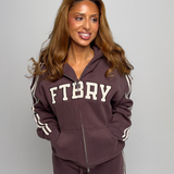 90'S OVERSIZED ZIP HOODIE