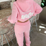 SPORTY FLARED JOGGERS