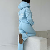 I ♥ FITBERRY LOW WAIST FLARED JOGGERS
