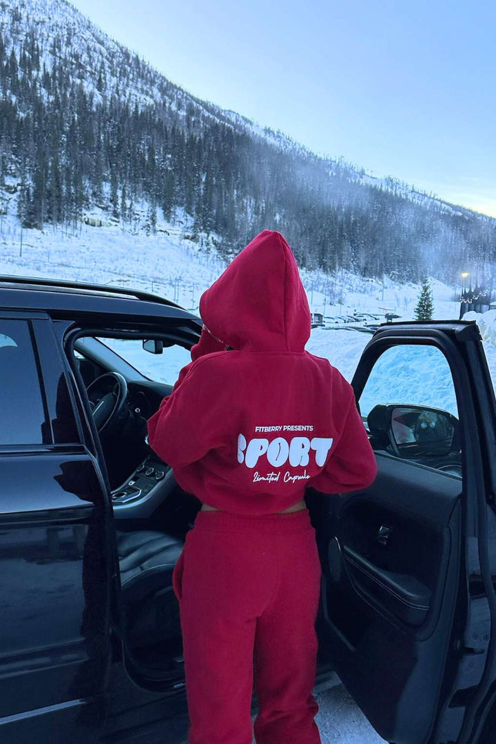 PRE-ORDER - FITBERRY® SPORT OVERSIZED HOODIE