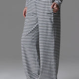 PALMER SOFT STRIPE WIDE LEG PANTS
