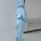 I ♥ FITBERRY LOW WAIST FLARED JOGGERS