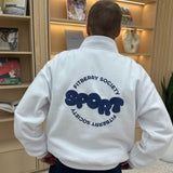 SPORT SOCIETY OVERSIZED HALF ZIP