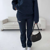 SPORTY STRAIGHT LEG JOGGERS