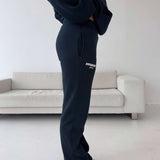 SPORTY STRAIGHT LEG JOGGERS