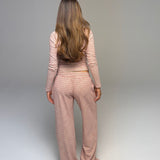 PALMER SOFT STRIPE WIDE LEG PANTS