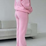 I ♥ FITBERRY LOW WAIST FLARED JOGGERS