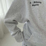 I ♥ FITBERRY OVERSIZED ZIP HOODIE