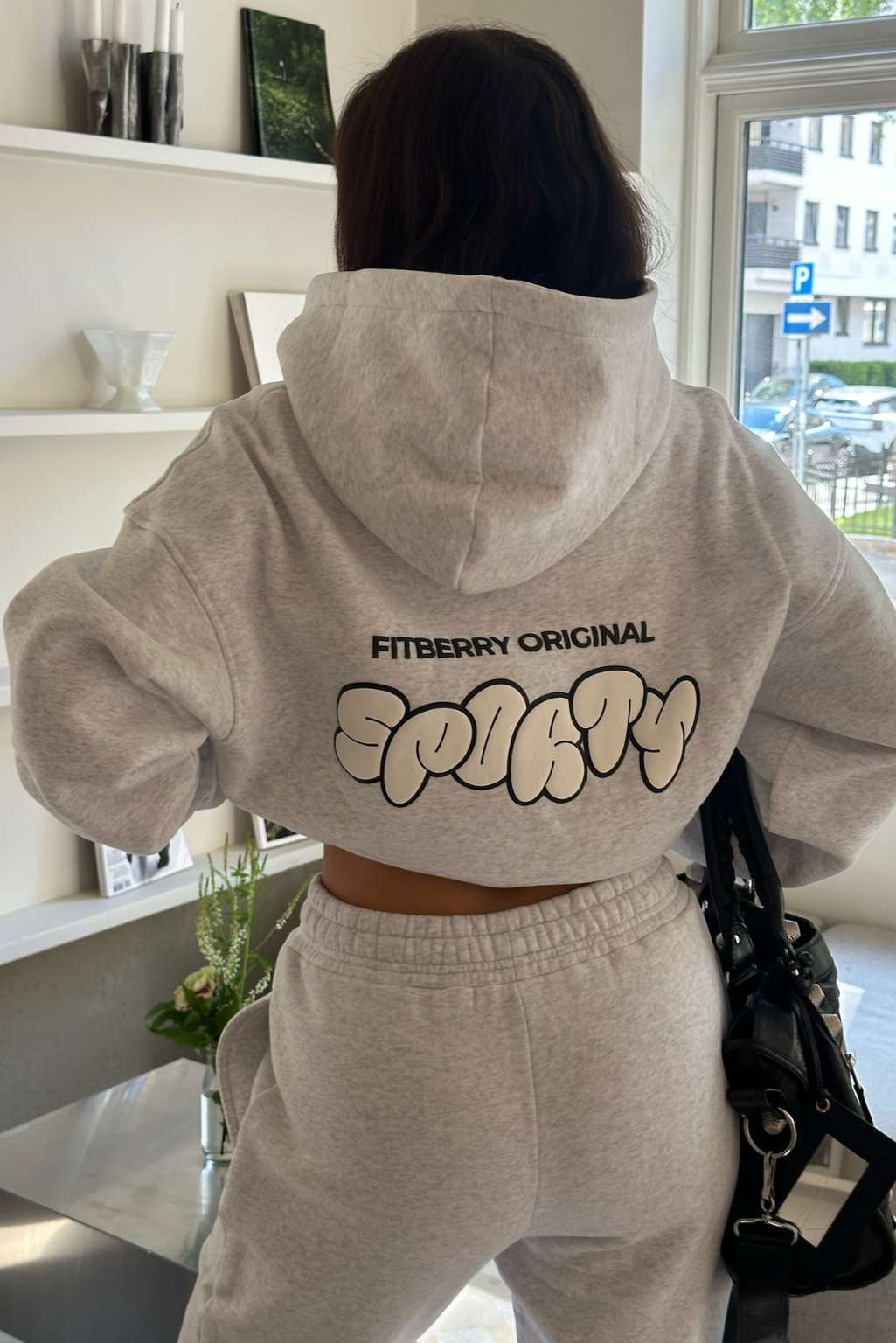 Sweatpants Hoodie Outfits Tumblr FITBERRY Oversized Hoodie Sporty