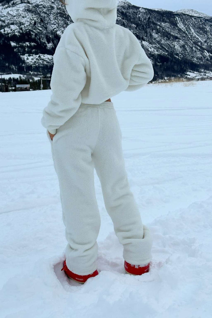 SNOW BUNNY FLARED JOGGERS