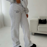 I ♥ FITBERRY LOW WAIST FLARED JOGGERS