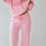 I ♥ FITBERRY LOW WAIST FLARED JOGGERS