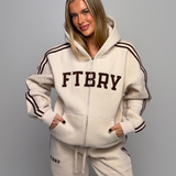 90'S OVERSIZED ZIP HOODIE