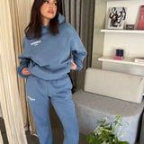 SPORTY FLARED JOGGERS