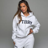 OFF DUTY OVERSIZED ZIP HOODIE