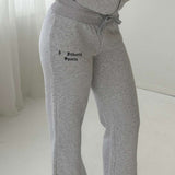 I ♥ FITBERRY LOW WAIST FLARED JOGGERS
