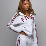 90'S OVERSIZED ZIP HOODIE