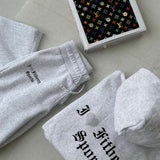 I ♥ FITBERRY OVERSIZED ZIP HOODIE
