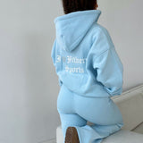 I ♥ FITBERRY OVERSIZED ZIP HOODIE