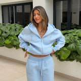 SÒL EDIT OVERSIZED ZIP HOODIE