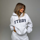 OFF DUTY OVERSIZED ZIP HOODIE