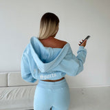 I ♥ FITBERRY OVERSIZED ZIP HOODIE