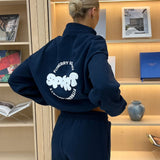 SPORT SOCIETY OVERSIZED HALF ZIP