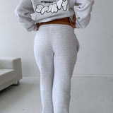 SPORTY STRAIGHT LEG JOGGERS