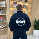 SPORT SOCIETY OVERSIZED HALF ZIP