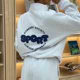 SPORT SOCIETY OVERSIZED HALF ZIP