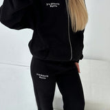 I ♥ FITBERRY LOW WAIST FLARED JOGGERS