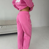 SPORTY STRAIGHT LEG JOGGERS