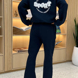 SPORT SOCIETY FLARED JOGGERS