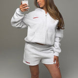 SIGNATURE OVERSIZED ZIP HOODIE
