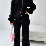 I ♥ FITBERRY LOW WAIST FLARED JOGGERS