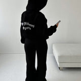 I ♥ FITBERRY LOW WAIST FLARED JOGGERS