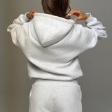 SIGNATURE OVERSIZED ZIP HOODIE