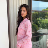 RIBBON BLISS PYJAMAS SHIRT