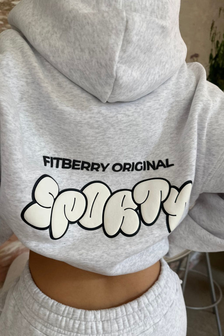 SPORTY OVERSIZED HOODIE