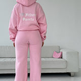 I ♥ FITBERRY LOW WAIST FLARED JOGGERS