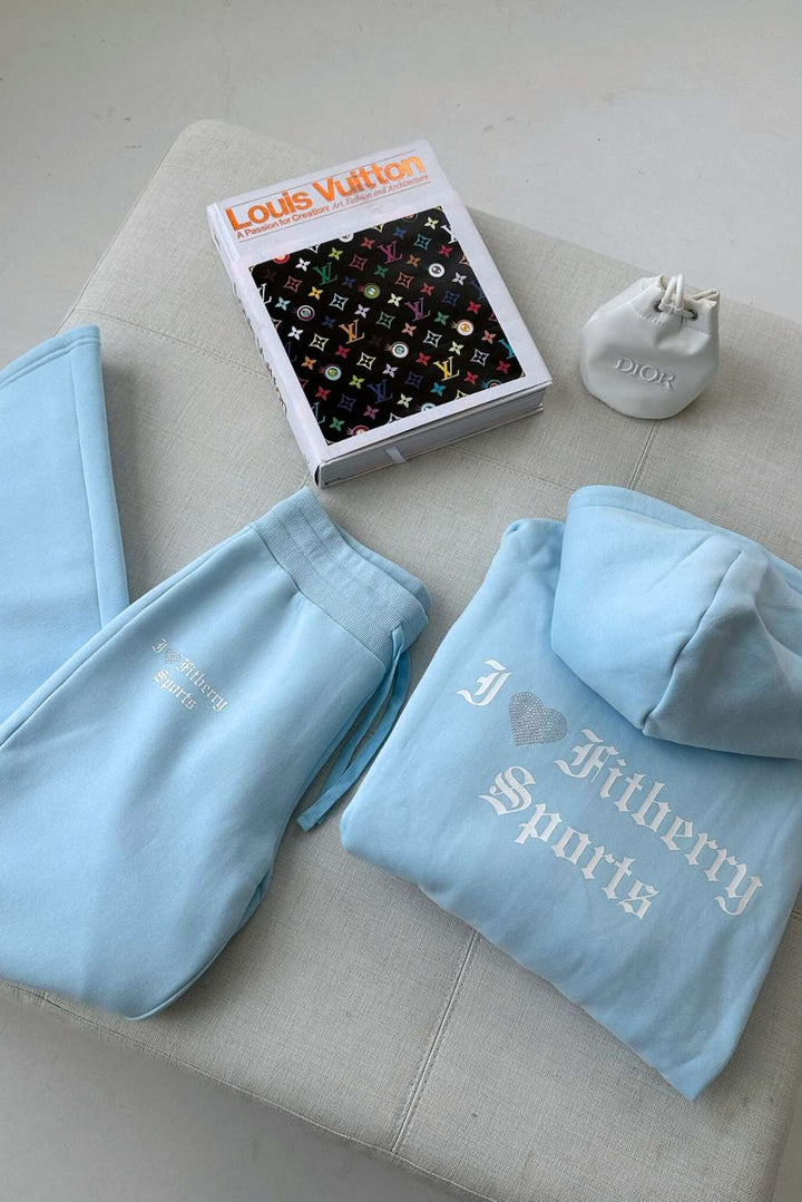 SOLD OUT - I ♥ FITBERRY LOW WAIST FLARED JOGGERS