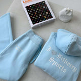 I ♥ FITBERRY OVERSIZED ZIP HOODIE